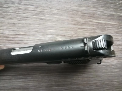 Охолощенный пистолет ТТ (СО-ТТ, ТОЗ, 9 ИМ, 1940, 1941, 1942 г.)