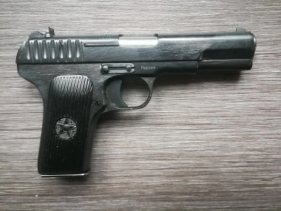 Охолощенный пистолет ТТ (СО-ТТ, ТОЗ, 9 ИМ, 1940, 1941, 1942 г.)