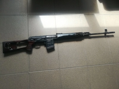 ММГ Макет винтовки Драгунова (СВД) пластик/дерево Оригинал 91 год