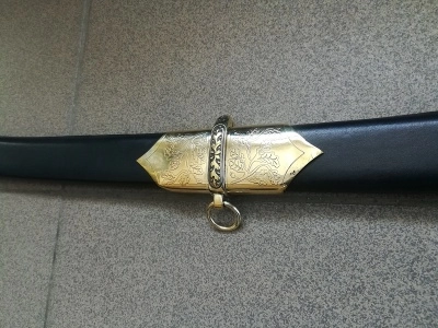 Шашка Казачья обр.1881г. "Царицинская" с резьбой по металлу клинка, Юбилейная