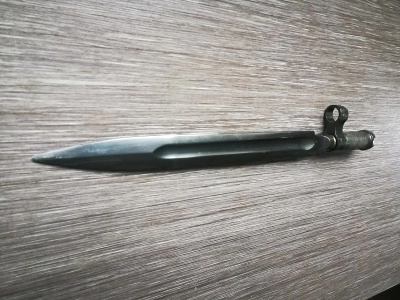 Штык СКС оригинал черный, оригинал СССР