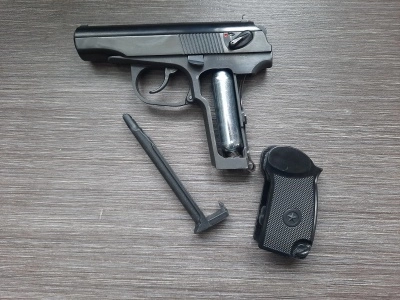 Пневматический пистолет Макарова МР-658К (с системой Blowback) Б/У