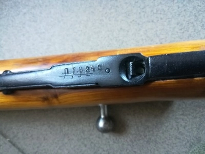 Охолощенный СХП карабин Мосина (1944 г, ВПО-923) + ремень (7,62x54) из коллекции