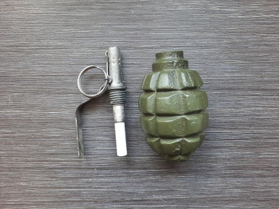 Макет учебной гранаты Ф-1 (ММГ, УЗГРМ с запалом)