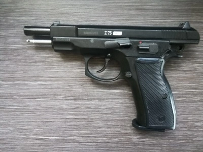 Охолощенный пистолет Z75-СО Kurs (CZ 75, 10ТК, черный) 