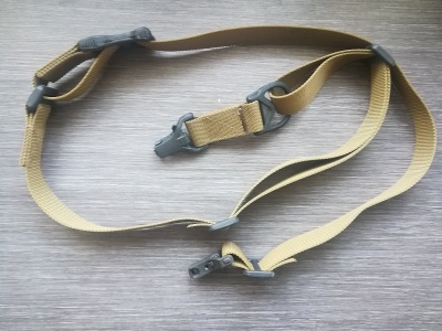 Ремень тактический, оружейный, производство России, аналог MS3, карабины Paraclip (Tactical Warrior)