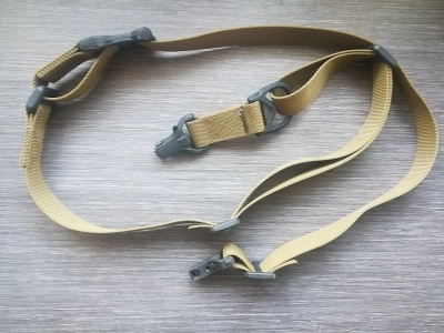 Ремень тактический, оружейный, производство России, аналог MS3, карабины Paraclip (Tactical Warrior)