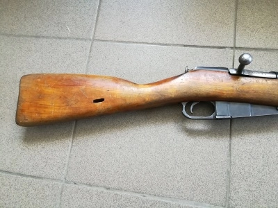 Охолощенный карабин Мосина СО-КМ (1942 г, Ружья ТОЗ) 7,62x54 из коллекции