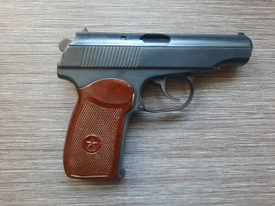 Охолощенный пистолет Макарова, ПМ-СО/24 (10х24) буква М - 1960 года (б/у)