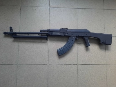 ММГ Макет массо-габаритный ручного пулемета Калашникова "Модель РПК" (ИОЗ, ИП Стремоусов) стационарный приклад, 7.62х39