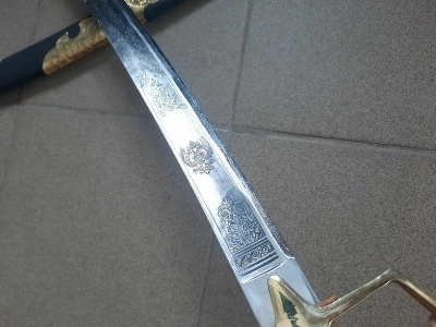 Сабля гусарская украшенная обр. 1797 г. (Р24У)