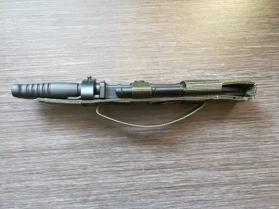 Штык-нож Кампо 6х9 Ратник гражданская версия (нож, пластиковые ножны чехол, ремень, защелка, темляк)