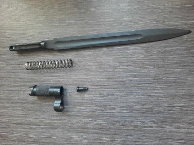 Штык СКС оригинал черный, оригинал СССР