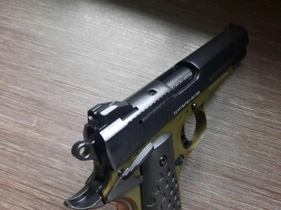 Сигнальный пистолет К 1911 KURS (Кольт) под патрон 10 ТК, хаки