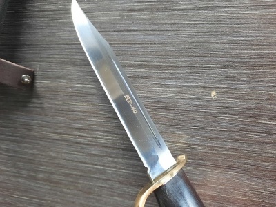 Нож "НР-40", сталь 95Х18, символика Звезда