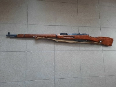 Макет (ММГ) списанная учебная винтовка Мосина + ремень (КО-91/30-УЧ, Молот Армз) 1920 год