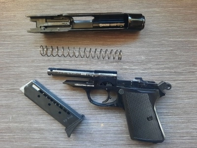 Сигнальный пистолет РР-S KURS (Walther) под патрон 10 ТК (черный)