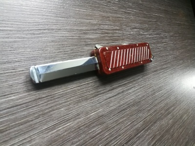 Нож-стропорез десантника ВДВ выкидной ПН-58 (оригинал, СССР)
