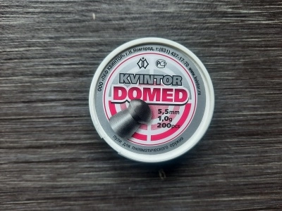 Пули "Kvintor Domed" 5,5 мм (200 шт) 1.0 гр.