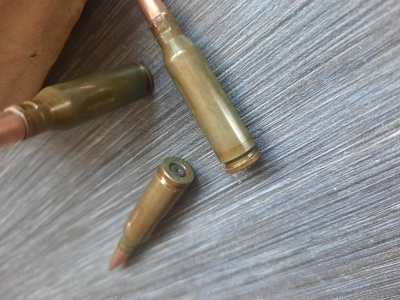 Учебный патрон 5.45х39 (АК-74) оригинал СССР (пачка 30 шт)
