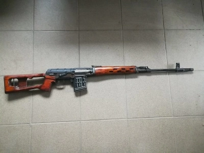 ММГ Макет винтовки Драгунова (СВД) в дереве Оригинал 80-е года