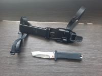 Нож Кампо водолазный "Кальмар" (пластиковые ножны) Нож Кампо водолазный "Кальмар" (пластиковые ножны)