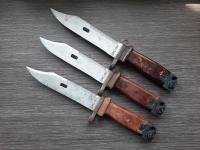 Штык-нож с ухом без пропила к АК-74 (бакелит), ШНС-001 (6х4) без ножен Штык-нож с ухом без пропила к АК-74 (бакелит), ШНС-001 (6х4) без ножен