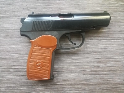 Охолощенный пистолет Макарова СО (РМК), Курс-С. (пластмассовая рукоять) Охолощенный пистолет Макарова СО (РМК), Курс-С. (пластмассовая рукоять)