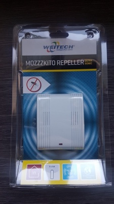 Ультразвуковой отпугиватель комаров Weitech WK0029