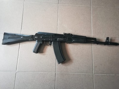 ММГ (макет списанный учебный) Автомат Калашникова АК-74М (складной приклад)